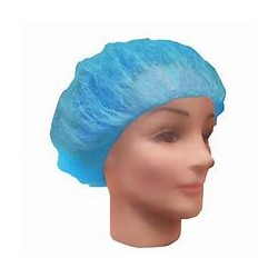 Gorro azul deshechable
